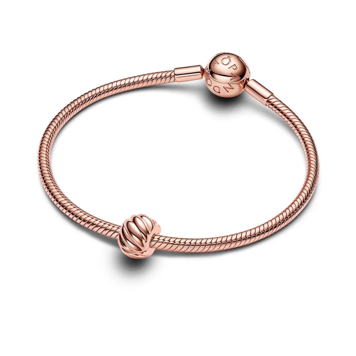 Pandora Polished Feathered Clip Charm