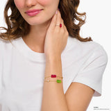 Thomas Sabo Bracelet with Red Goldbears, Freshwater Pearl & Zirconia
