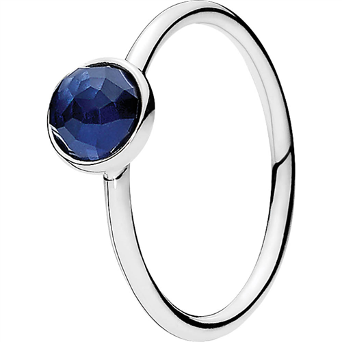 Pandora September Droplet Ring