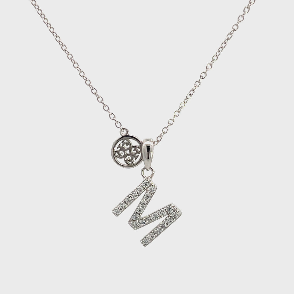 Georgini Luxury Letters A Initial Pendant
