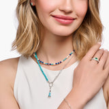 Thomas Sabo Member Charmista Necklace with Charmista Disc Silver