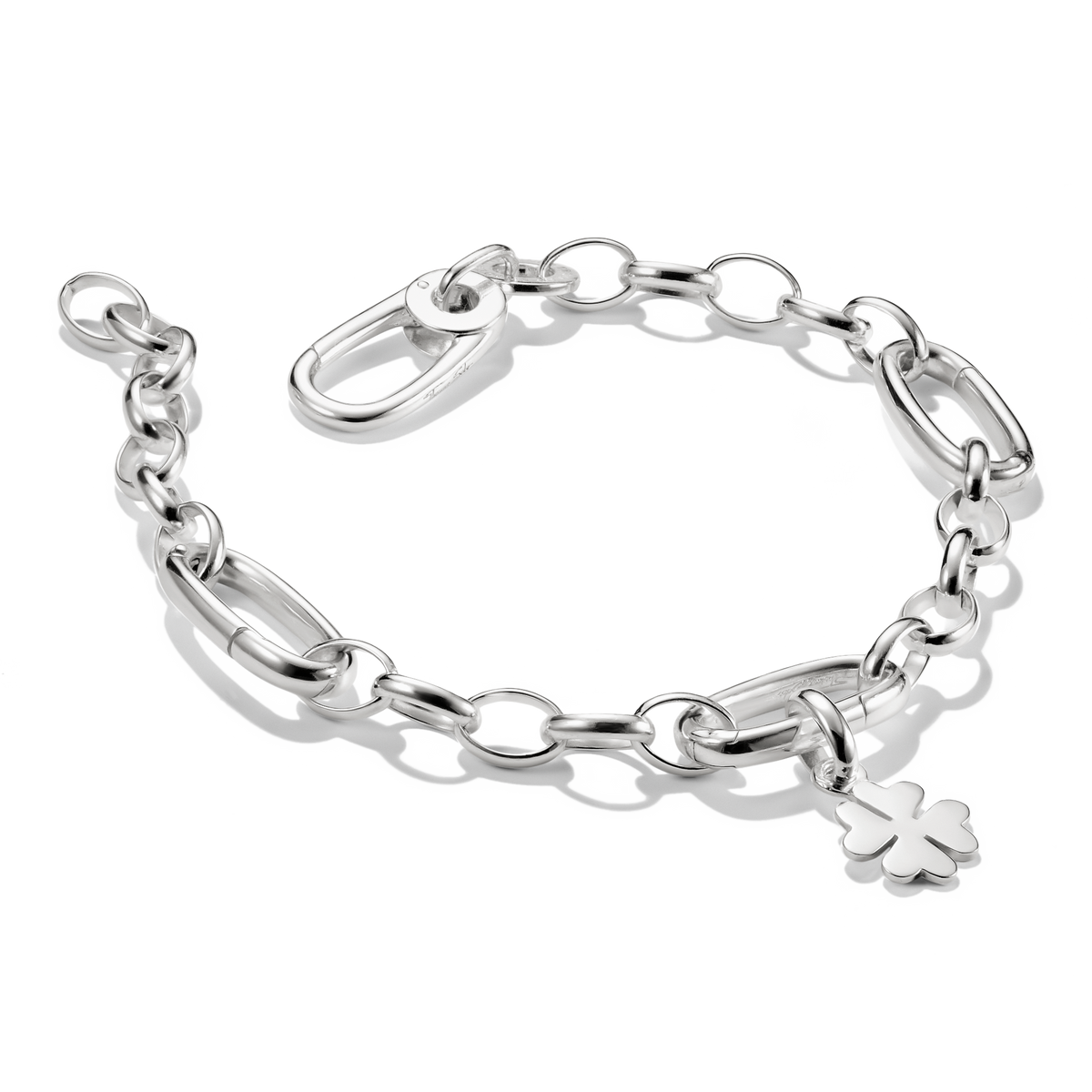 THOMAS SABO Charm bracelet with three Connect links Silver