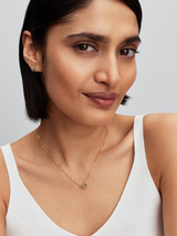 Pandora Beaded Huggie Earrings