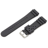 Hadley-Roma 22mm 'Men's' Polyurethane Watch Strap