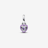 Pandora ME Purple Chakra Heart Mini Dangle Charm