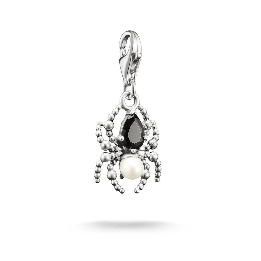 THOMAS SABO Spider With Pearl Charm Pendant