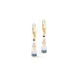 Coeur de Lion Azur Teal Aqua Earrings