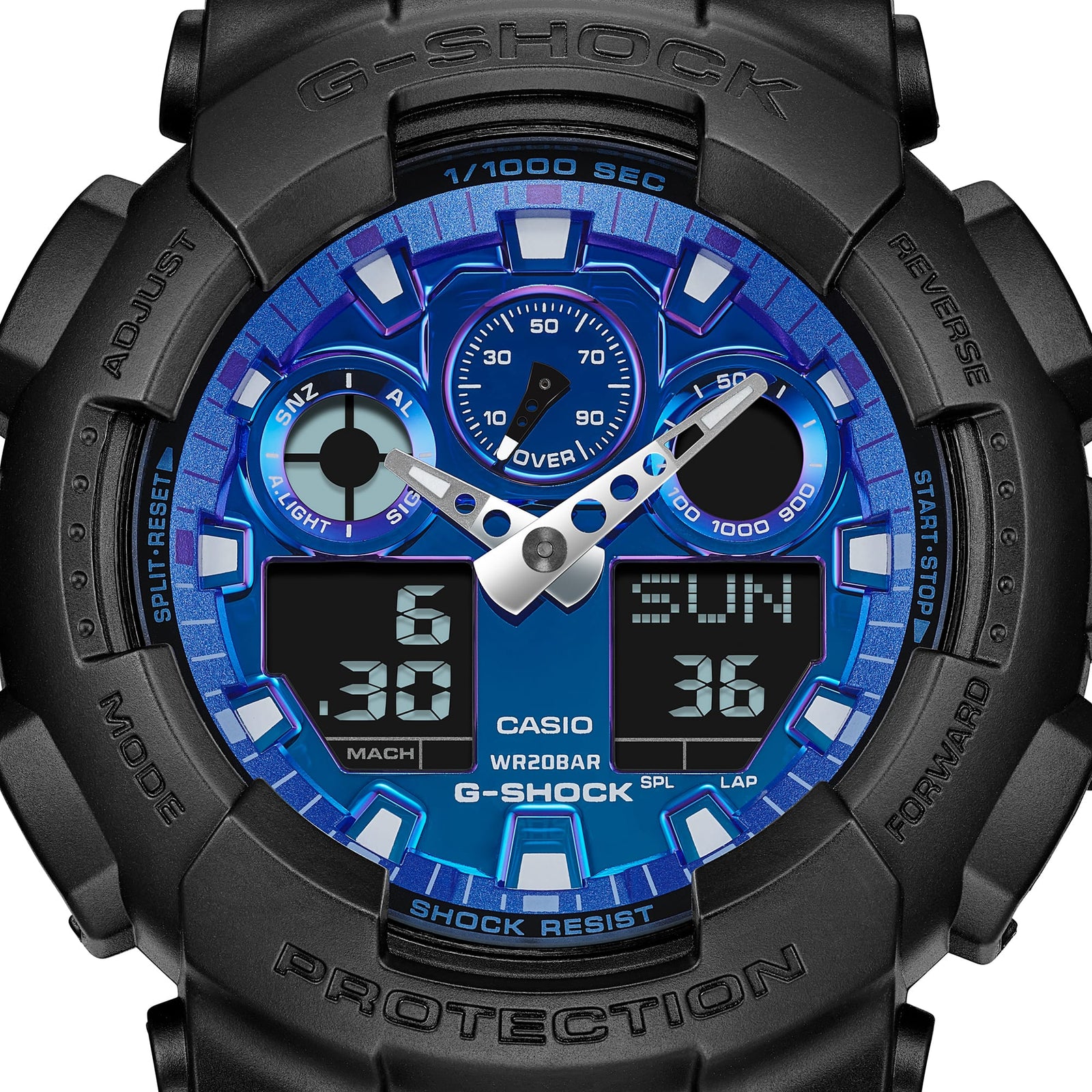 G-Shock Glowing Flames GA100FL-1A