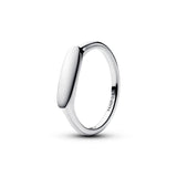 Engravable 14k gold-plated ring