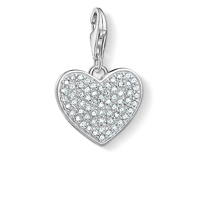 Thomas Sabo Charm Heart Pave