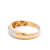 Hammer Set Diamond Dress Ring in 9ct Yellow Gold