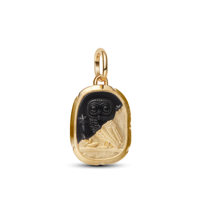 Pandora Owl Medallion Charm
