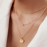 Silver Shiny Sun Star Necklace