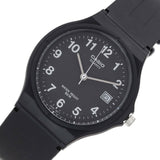 Casio Gents Analogue Watch with Black Dial MW59-1B