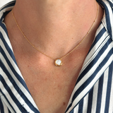Ikecho Kiara Mother of Pearl Necklace