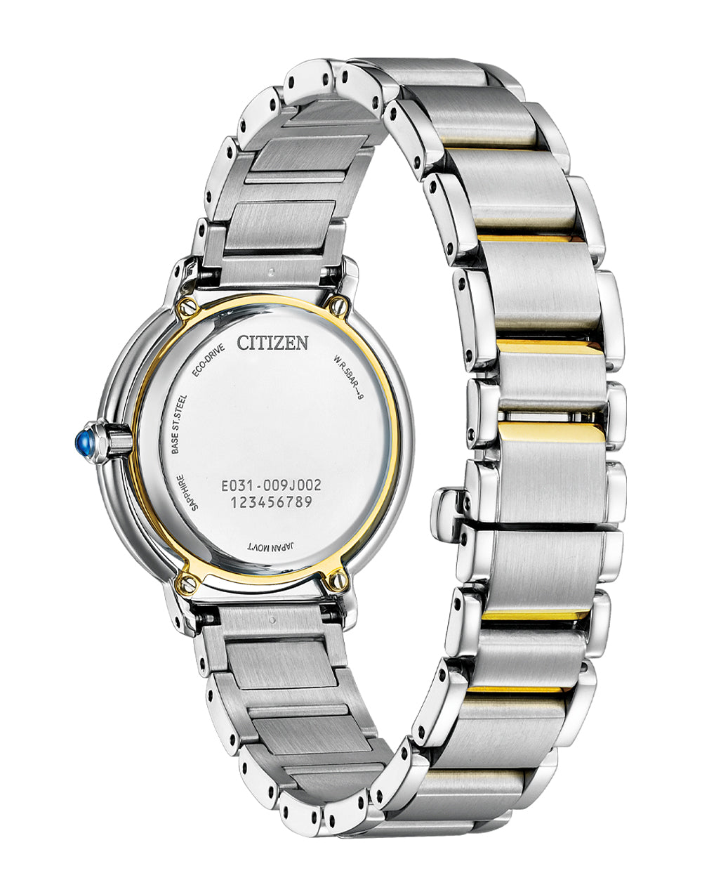 Citizen "L" Eco-Drive Stainless Steel Watch