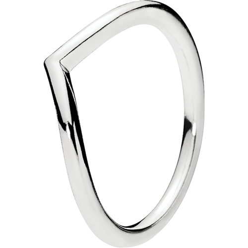 Pandora Polished Wishbone Ring