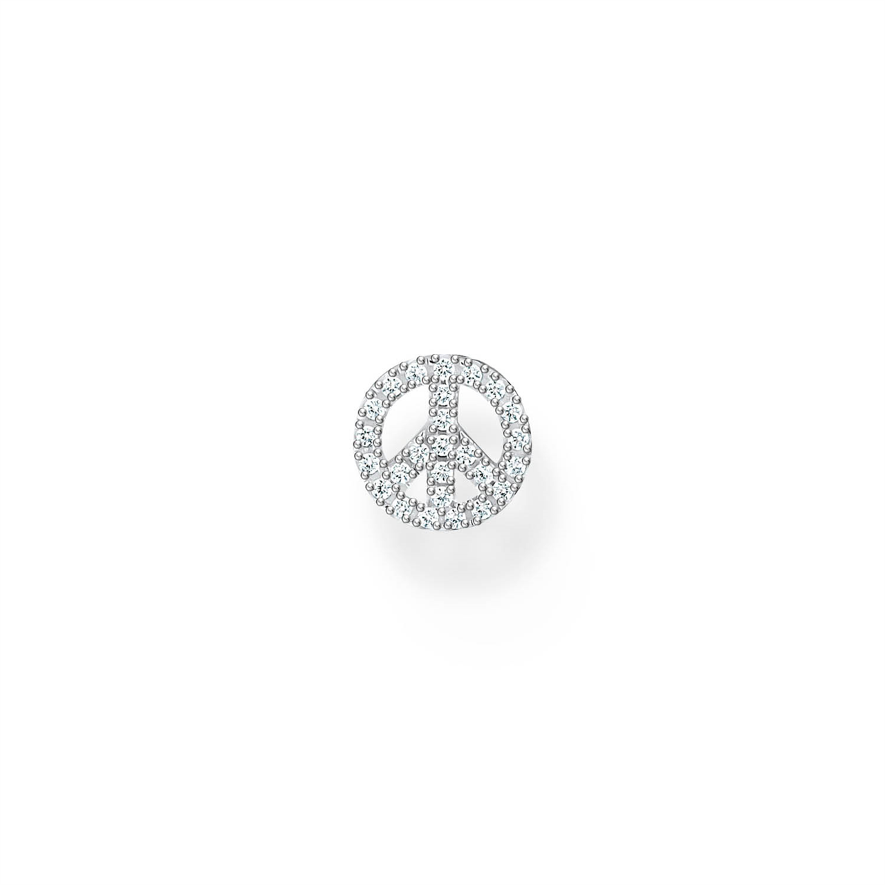 Thomas Sabo Peace Cubic Zirconia Single Stud