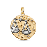 Pandora Libra Zodiac Oversized Medallion Charm