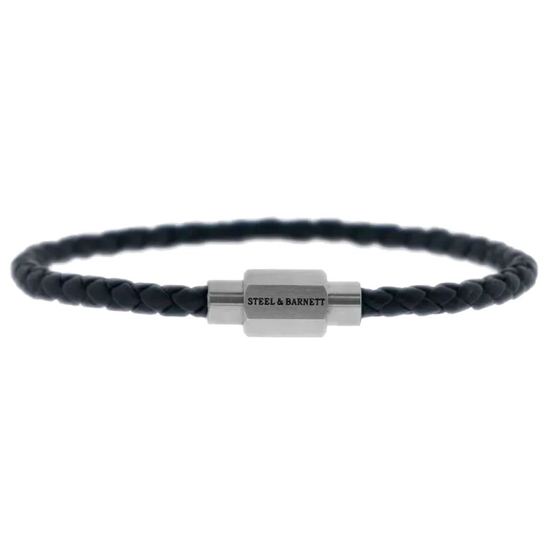 Luke Landon - Black Silver Bracelet