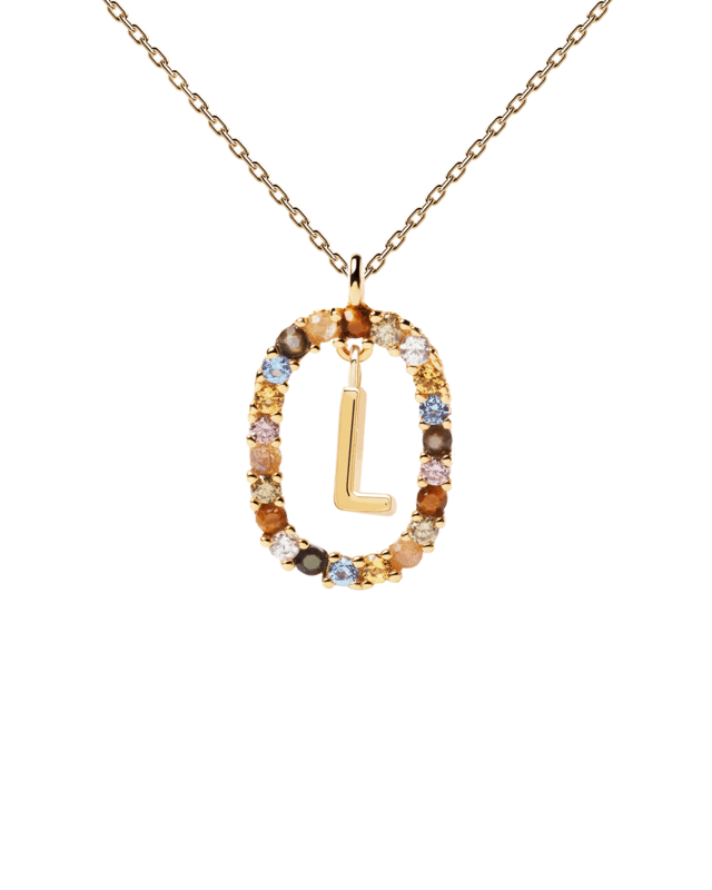 PDPAOLA Letters 2021 Z Necklace