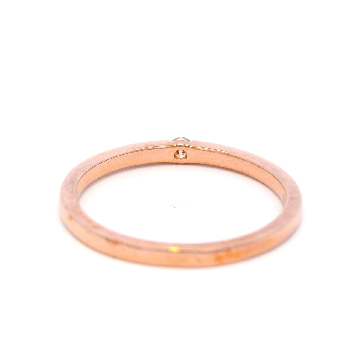 Tension Set Diamond Dress Ring in 9 Carat Rose Gold