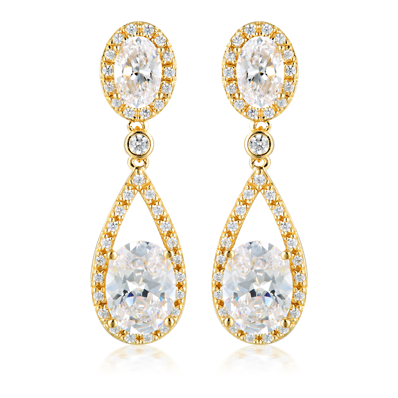 Georgini Aurora Radience Earrings Gold