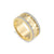 Diamond Band RIng Set in Yellow Gold