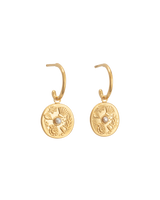 Kirstin Ash By The Sea Hoop Earrings