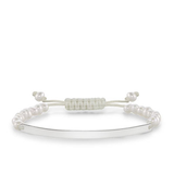 Thomas Sabo Lovebridge Freshwater Pearl Adjustable Bracelet 16-21cm