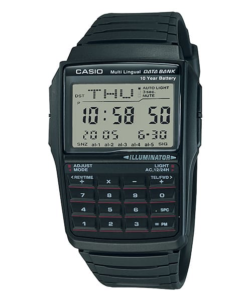CASIO DBC32-1 Databank Black Digital Unisex Watch
