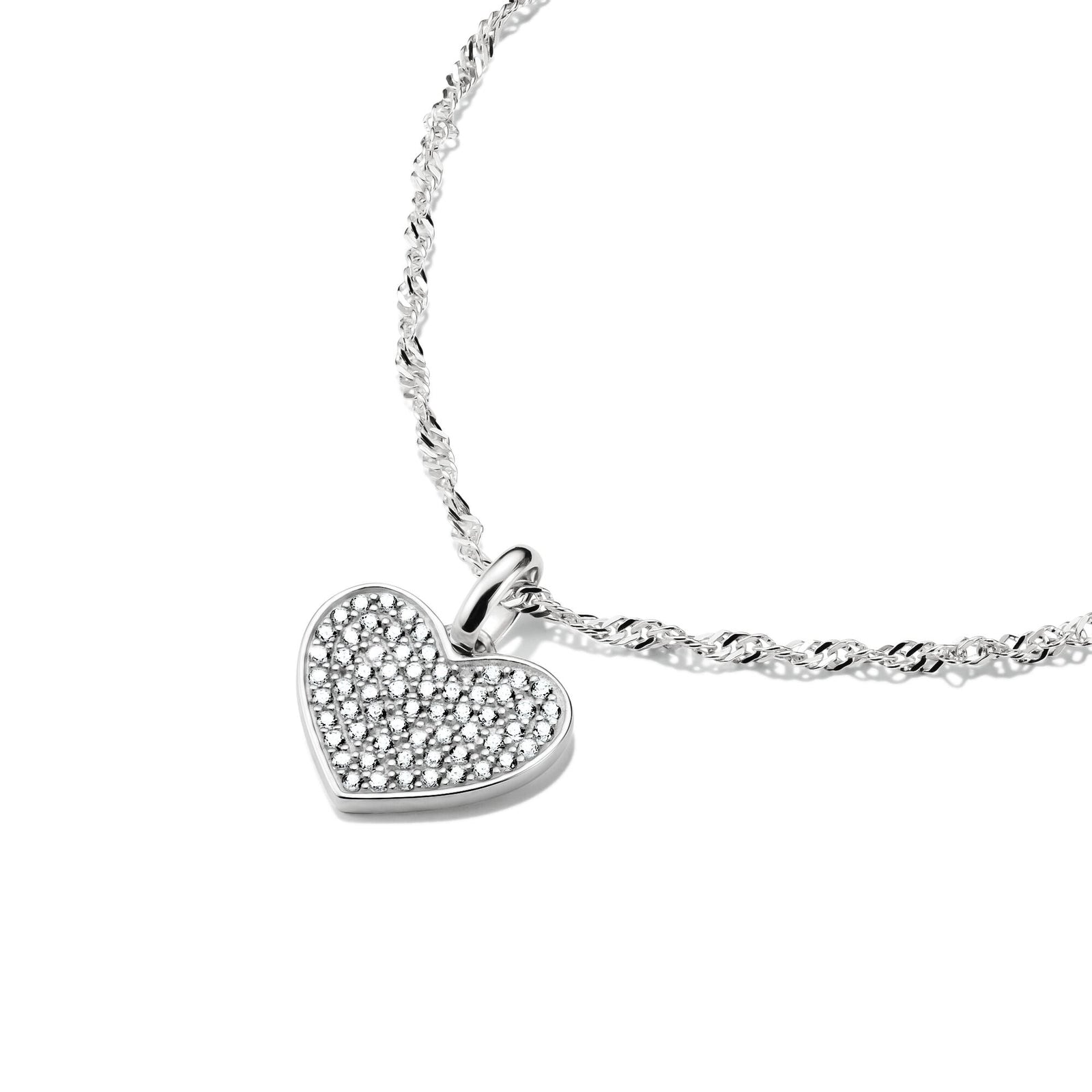 Thomas Sabo Connect Charm Pavé-Heart