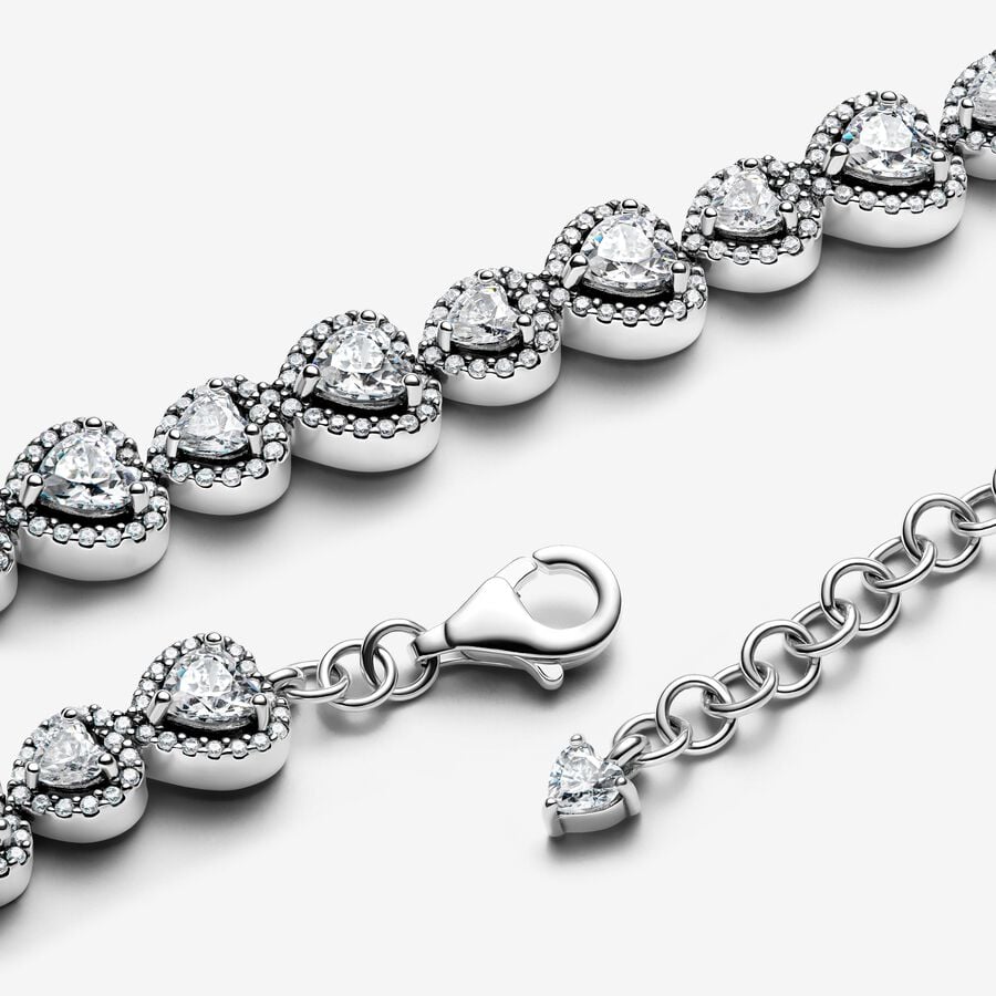 Pandora Halo Hearts Bracelet