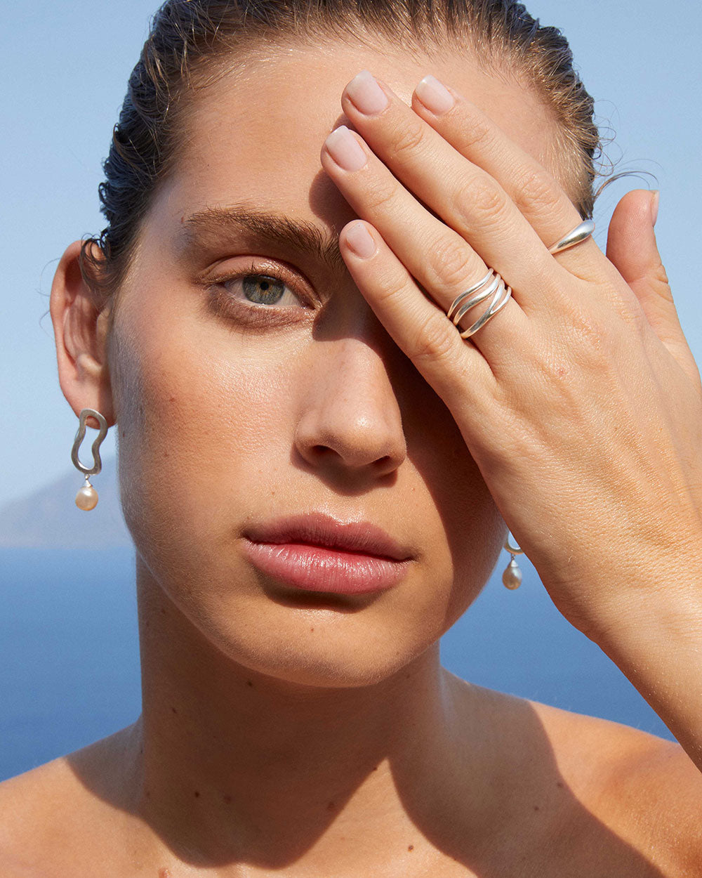 Kirstin Ash Sterling Silver Era Ring Size 9