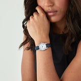 Sekonda Beaumont White Dial Blue Leather Womens Watch