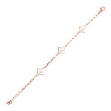 Bronzallure Alba White Mother of Pearl Bracelet