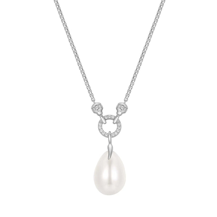 Ania Haie Linked Shell Pearl Necklace