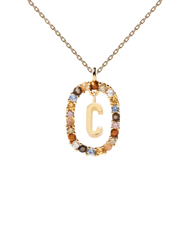 PDPAOLA Letters 2021 Z Necklace