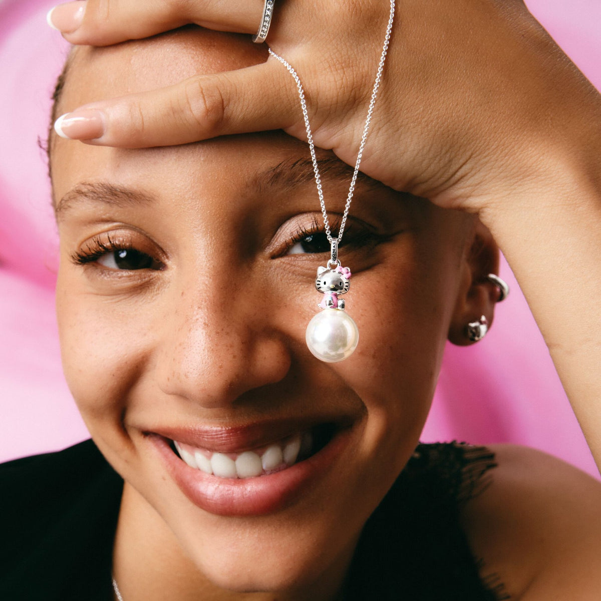 Thomas Sabo Hello Kitty Necklace with pearl
