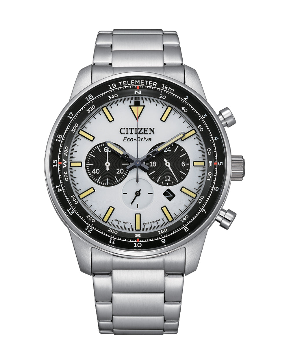 Citizen Chronograph Eco-Drive White Dial Men's Watch