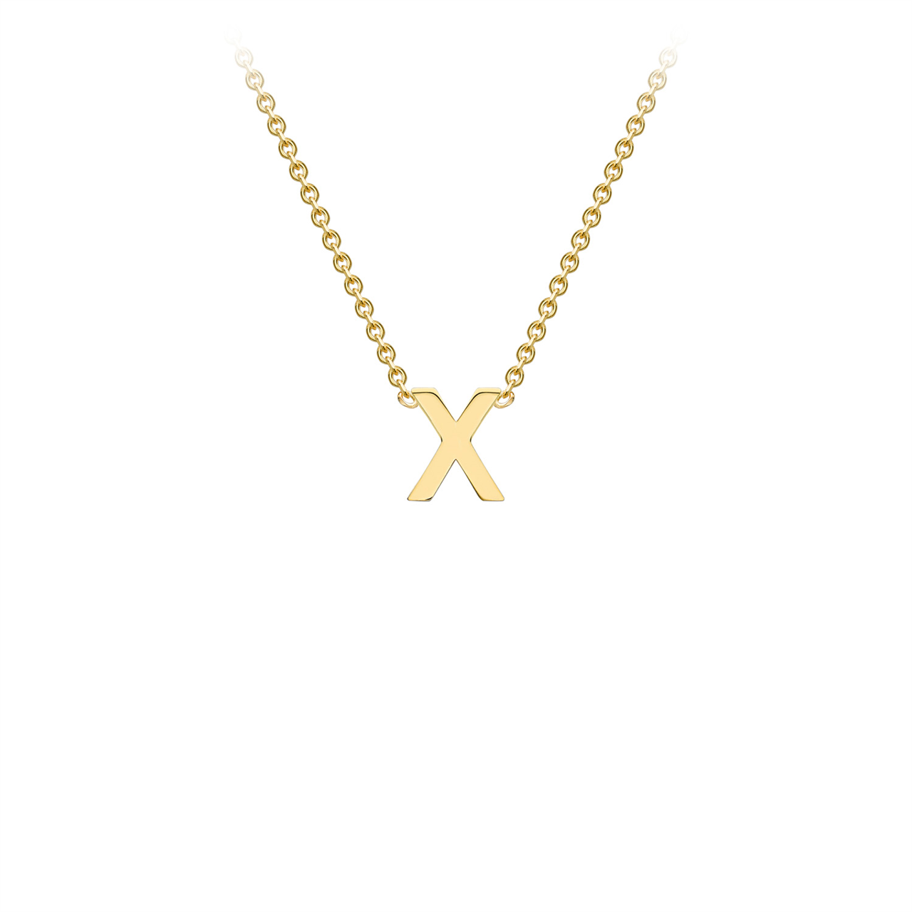 9ct Petite Initial Necklace