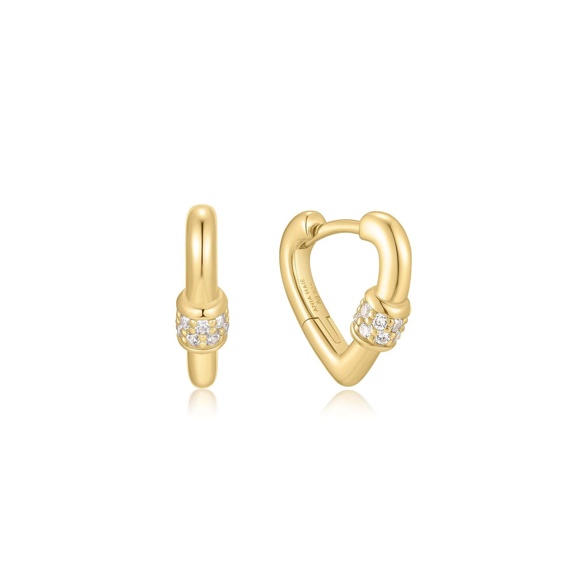 #5A REIMAG SIL HEART CLASP HUGGIES
