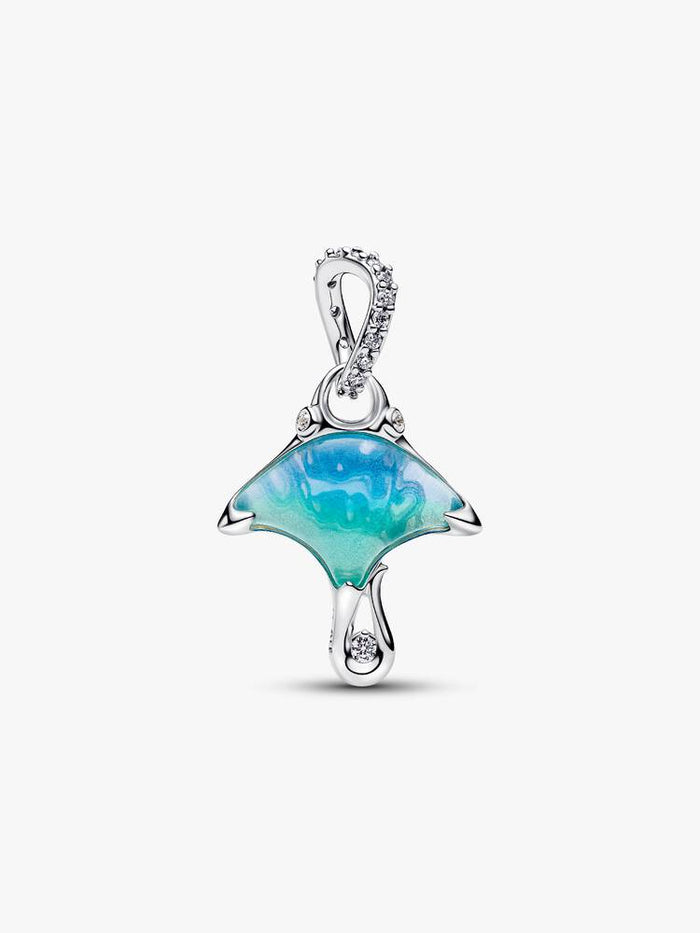 Pandora Murano Glass Manta Pendant Charm