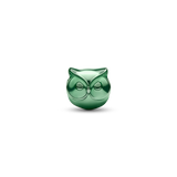 Pandora Green Owl Mini Charm