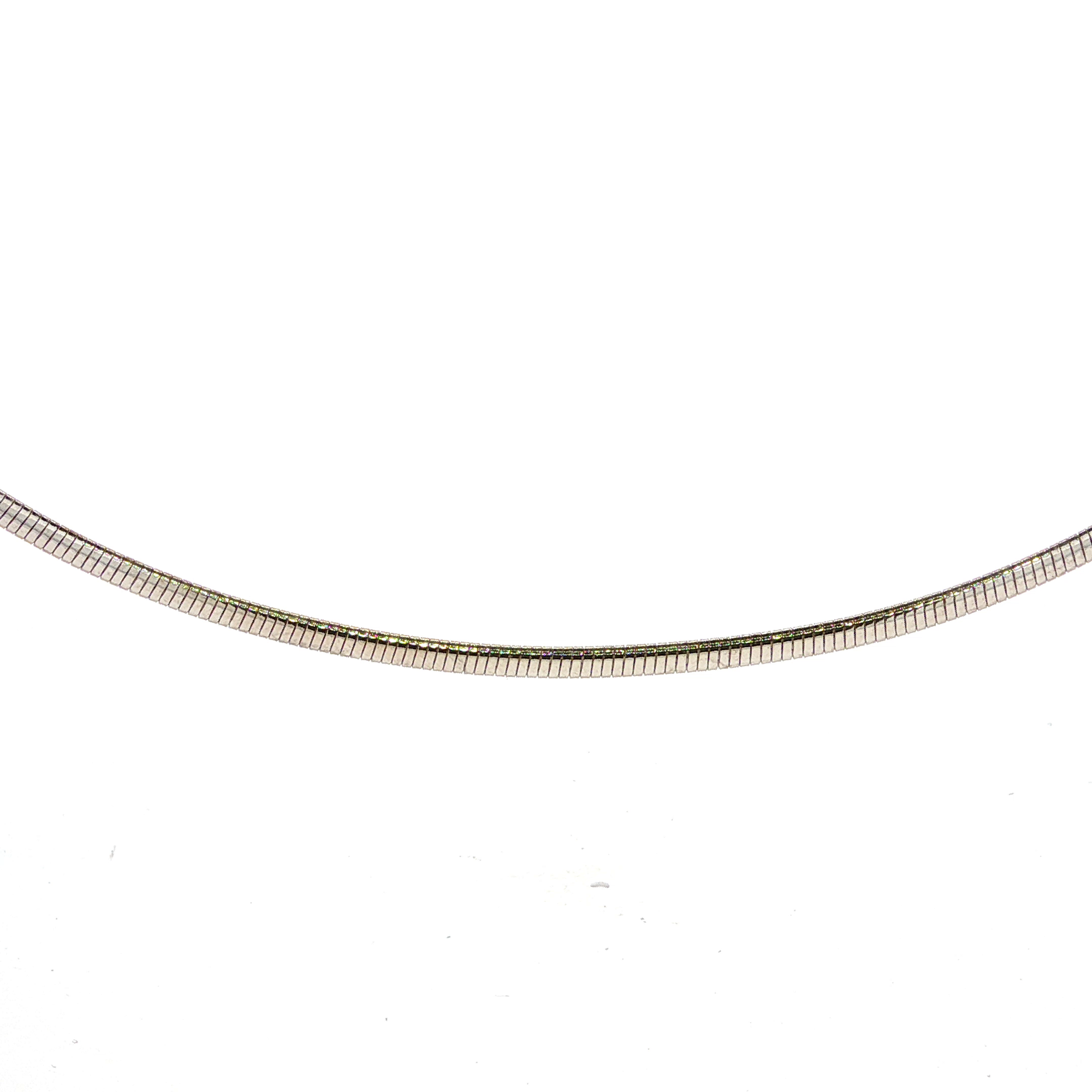 Two Tone Italian Omega Necklet