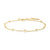 Ania Haie Gold Beaded Chain Bracelet