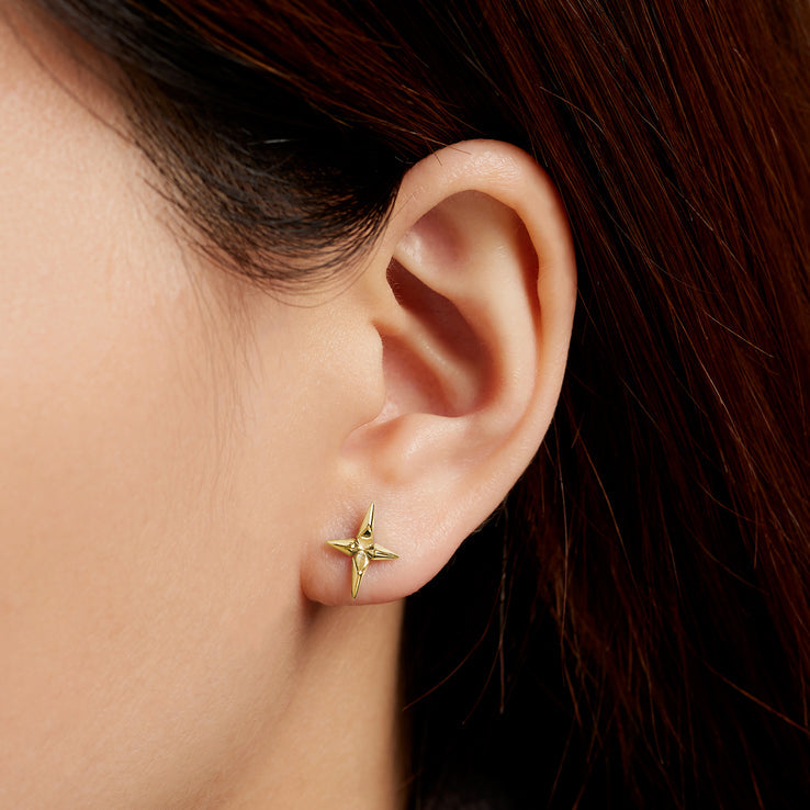 Ania Haie Cross Stud Earrings