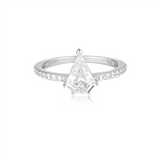 Georgini Rock Star Shield Ring Silver