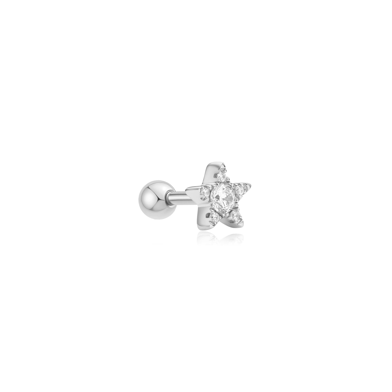 Ania Haie Five-Point Star Barbell Single Earring