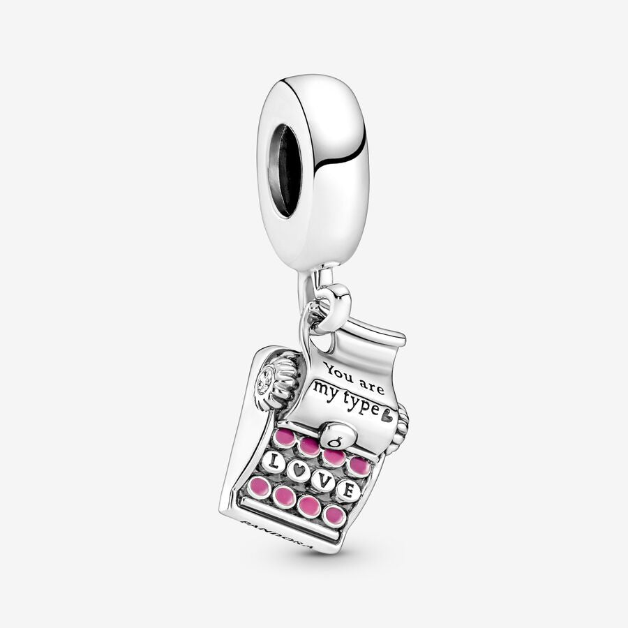 Typewriter Dangle Charm